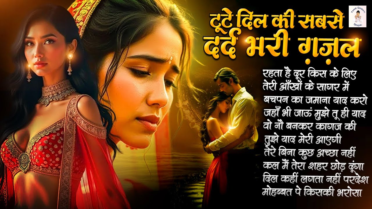 टूटे दिल की सबसे दर्द भरी ग़ज़ल | Bewafai Ki Ghazal 2025 | Tahir Chishti Ghazal | Dard Bhari Gazal