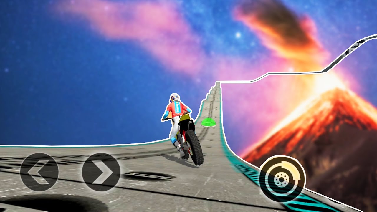 Impossible Motor Bike Tracks 3D - Hight Speed Bike Tracks - Levels 8-10 - Android Gameplay #2