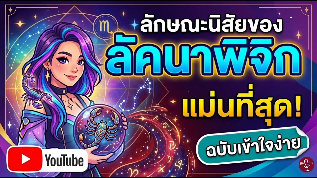 ลัคนาพิจิก 🌏 ลักษณะนิสัย เเม่นที่สุด! 