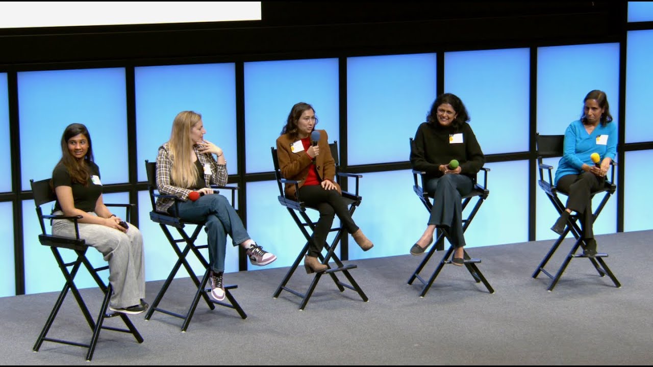 Women in AI Panel with Meenu Gaba, Indira Negi, Marily Nika, Anitha Vijayakumar moderated by Sakshi