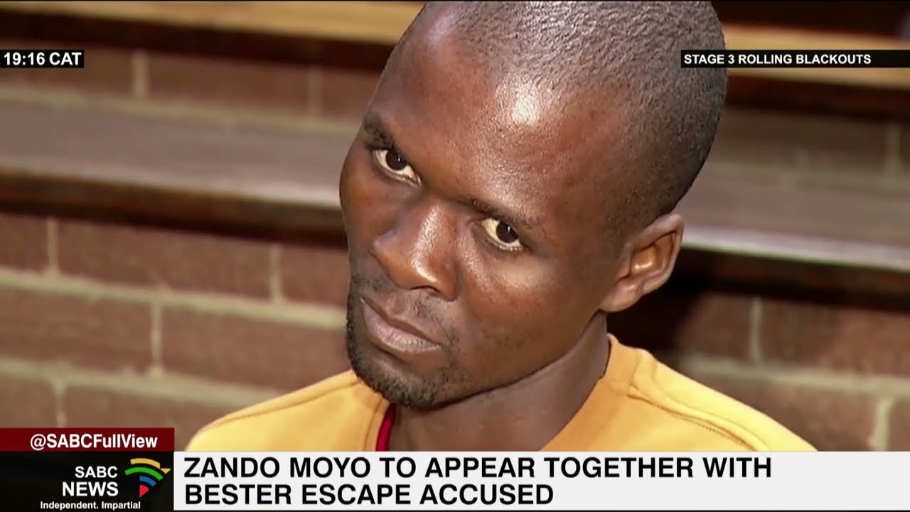 Zando Moyo is the ninth person to be linked to Thabo Bester prison escape saga