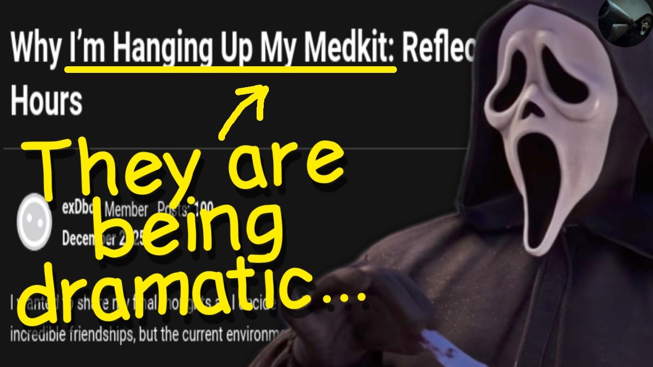 Reading the Most Dramatic DBD Quitter Forum Post Ever...