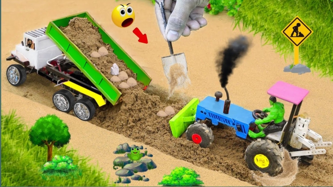 Diy diorama making mini motor water pump science project  @SanCreator1