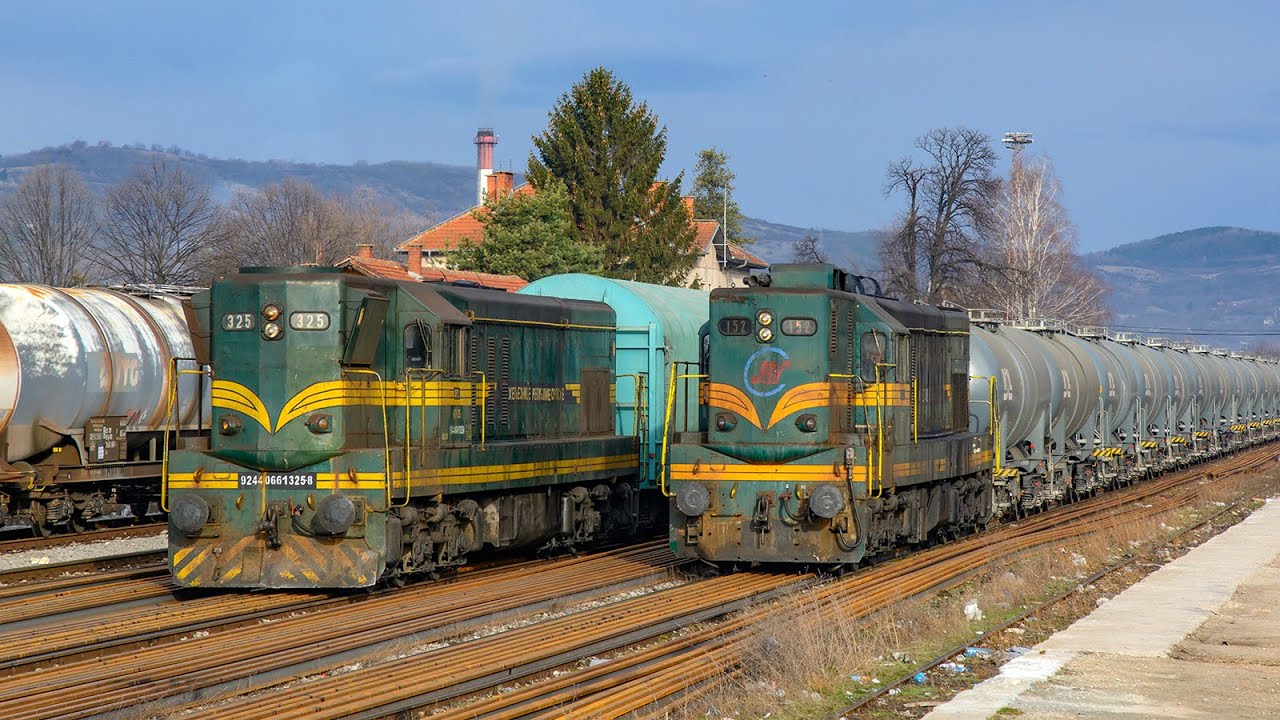 Trainspotting in Serbia - The diesel kingdom near Pirot / Царството на дизелите край Пирот, Сърбия