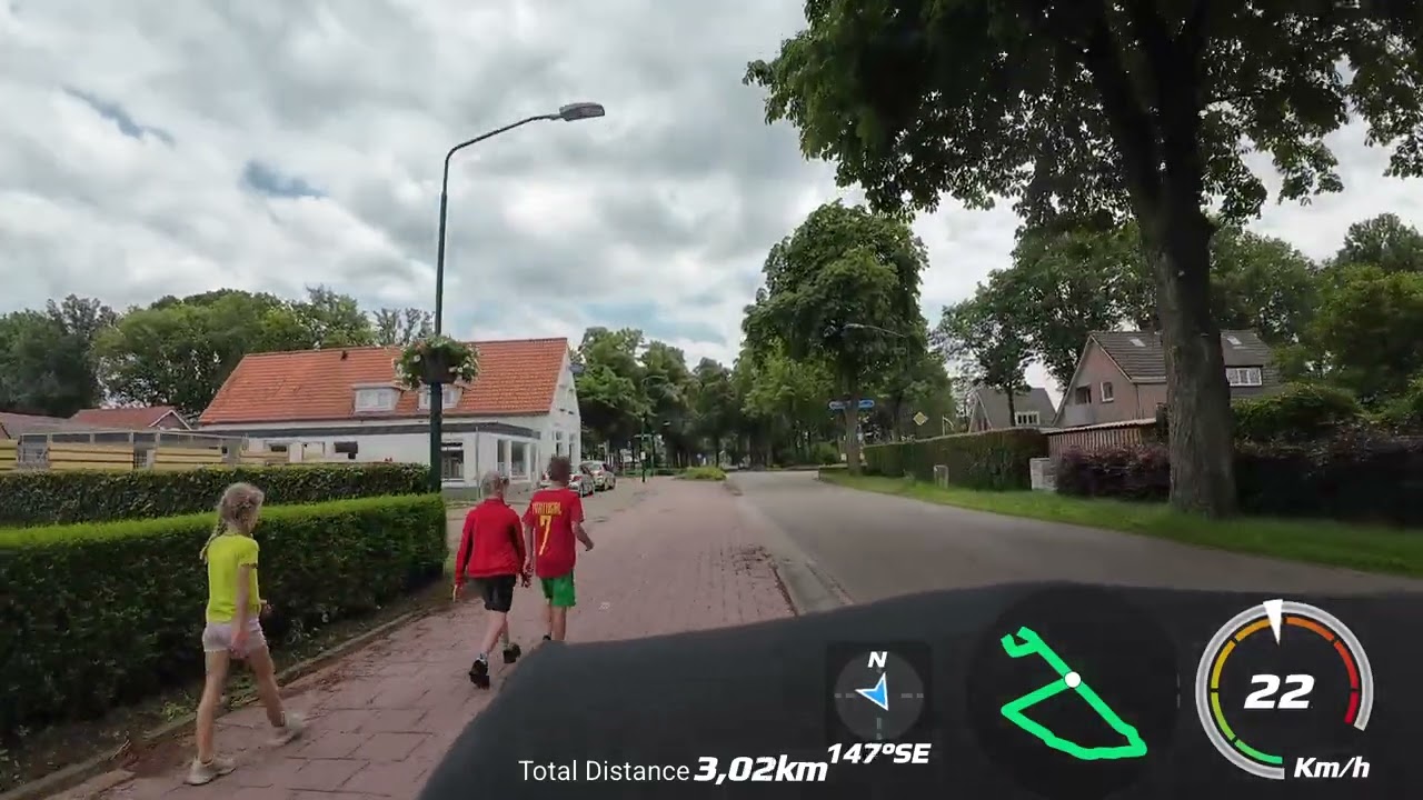 Klein fiets rondje Sint Anthonis naar Overloon en weer terug.