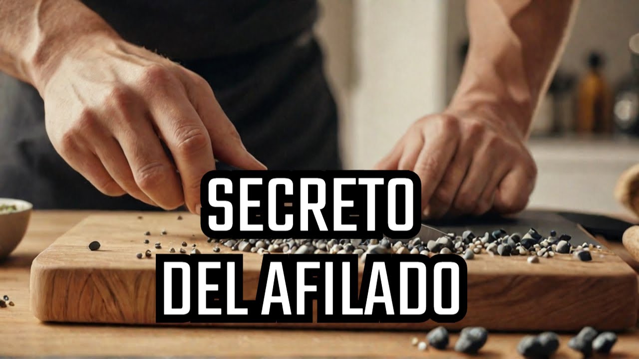 C&oacute;mo afilar cuchillos como un samur&aacute;i (sin gastar en afilado profesional)
