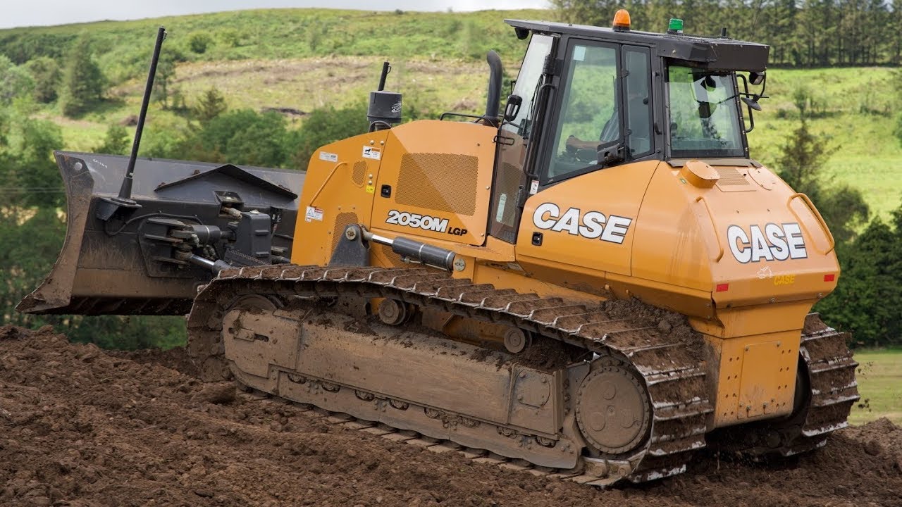 Case 2050M LGP Dozer with P.A.T Blade