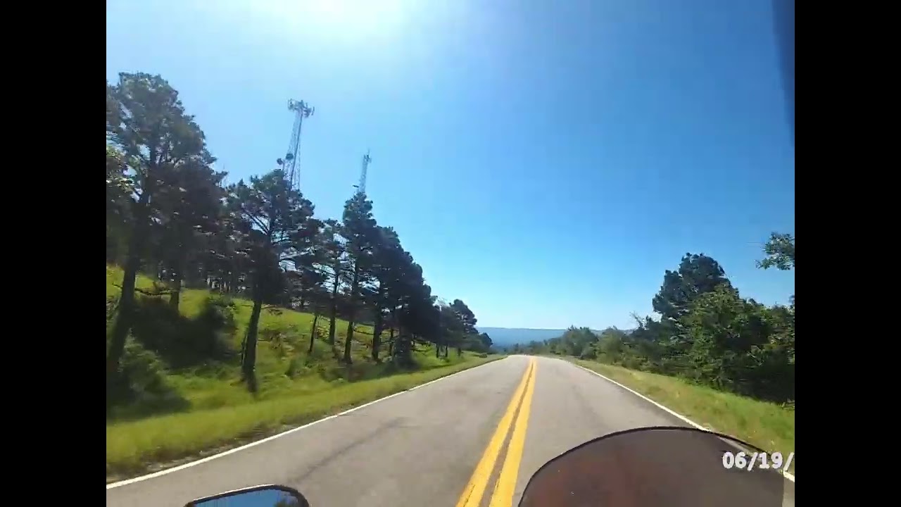 Nice twisty road on my 2020 rocket 3