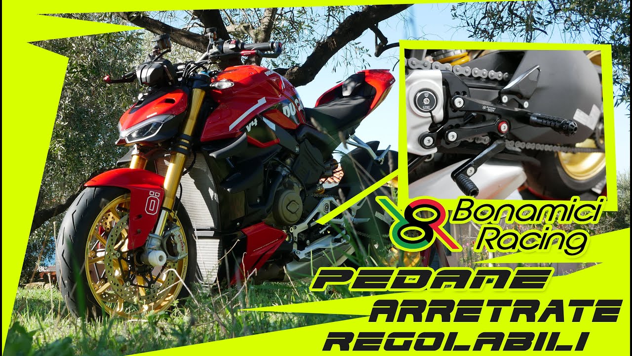Ducati Streetfighter v4s |  Pedane Bonamici Racing | In officina con Toro