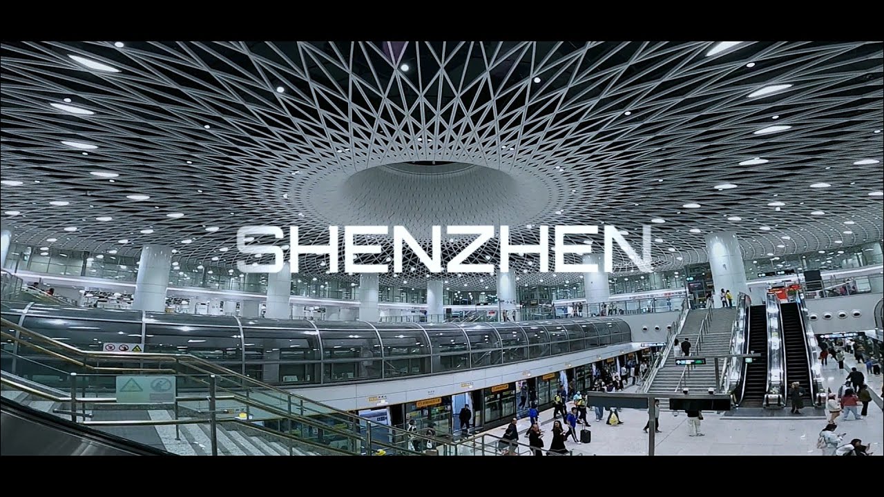 Shenzhen - China's Futuristic Mega City ᴴᴰ ● 中国深圳岗厦北地铁站  [Cinematic Edition]⎮Supergenki in China
