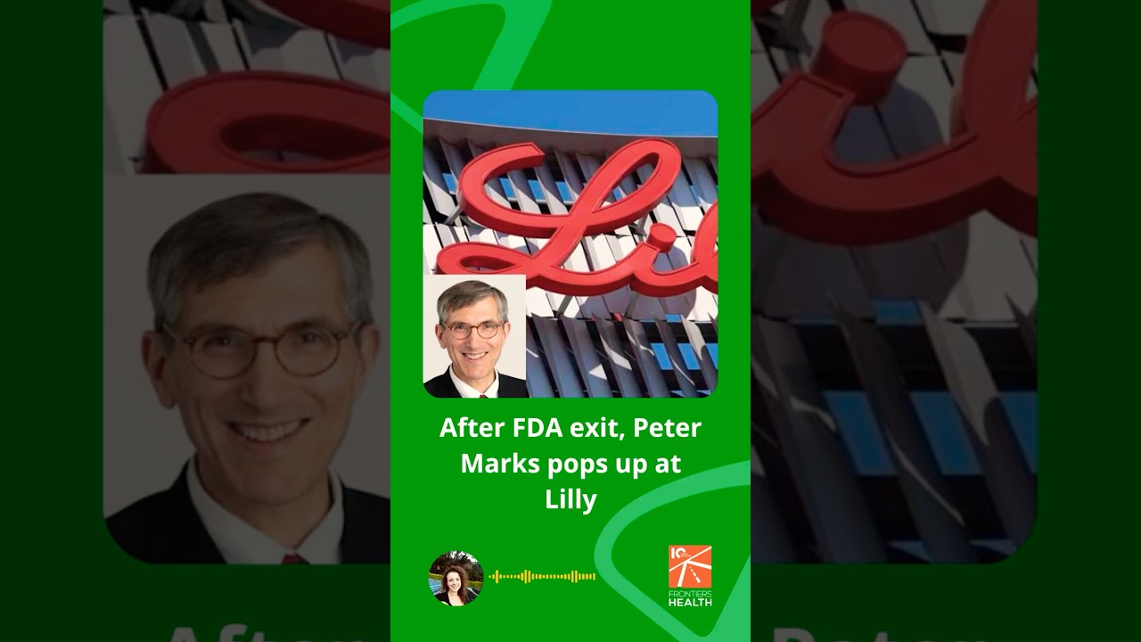After FDA exit, Peter Marks pops up at Lilly  #pharmanews #news #biotechnews #pharma