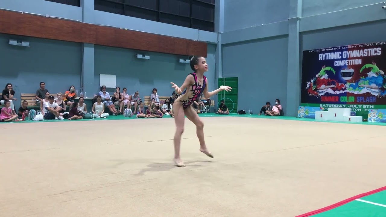 RGA Pattaya present Rythmic Gymnastic Completition on 9 July 2022 - Freehand 10 yr