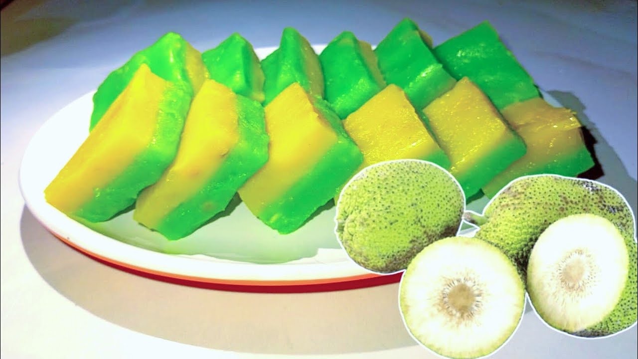 KUE TALAM DARI BUAH SUKUN KEMATANGAN HASILNYA ENAK DAN LEGIT