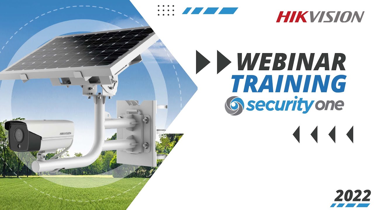 WEBINAR HIKVISION | Cámaras Autónomas Solares - 4G/5G  -  2022