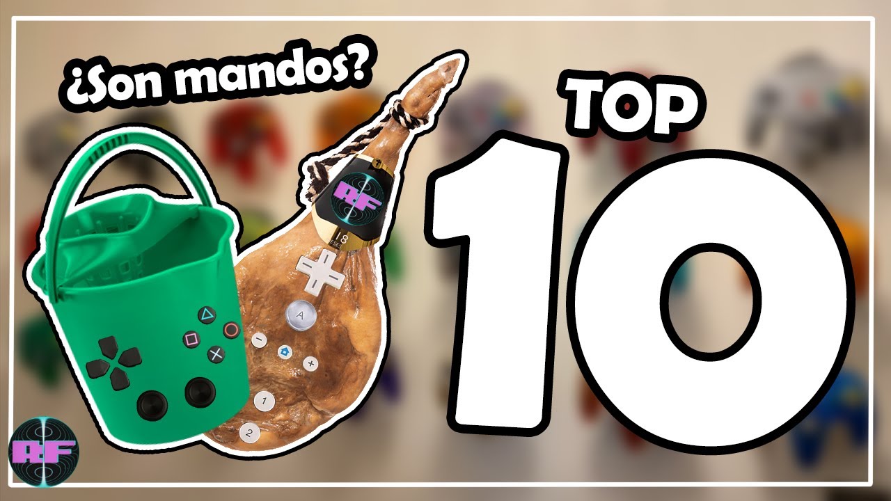 TOP 10 Mandos de consola que NO parecen mandos