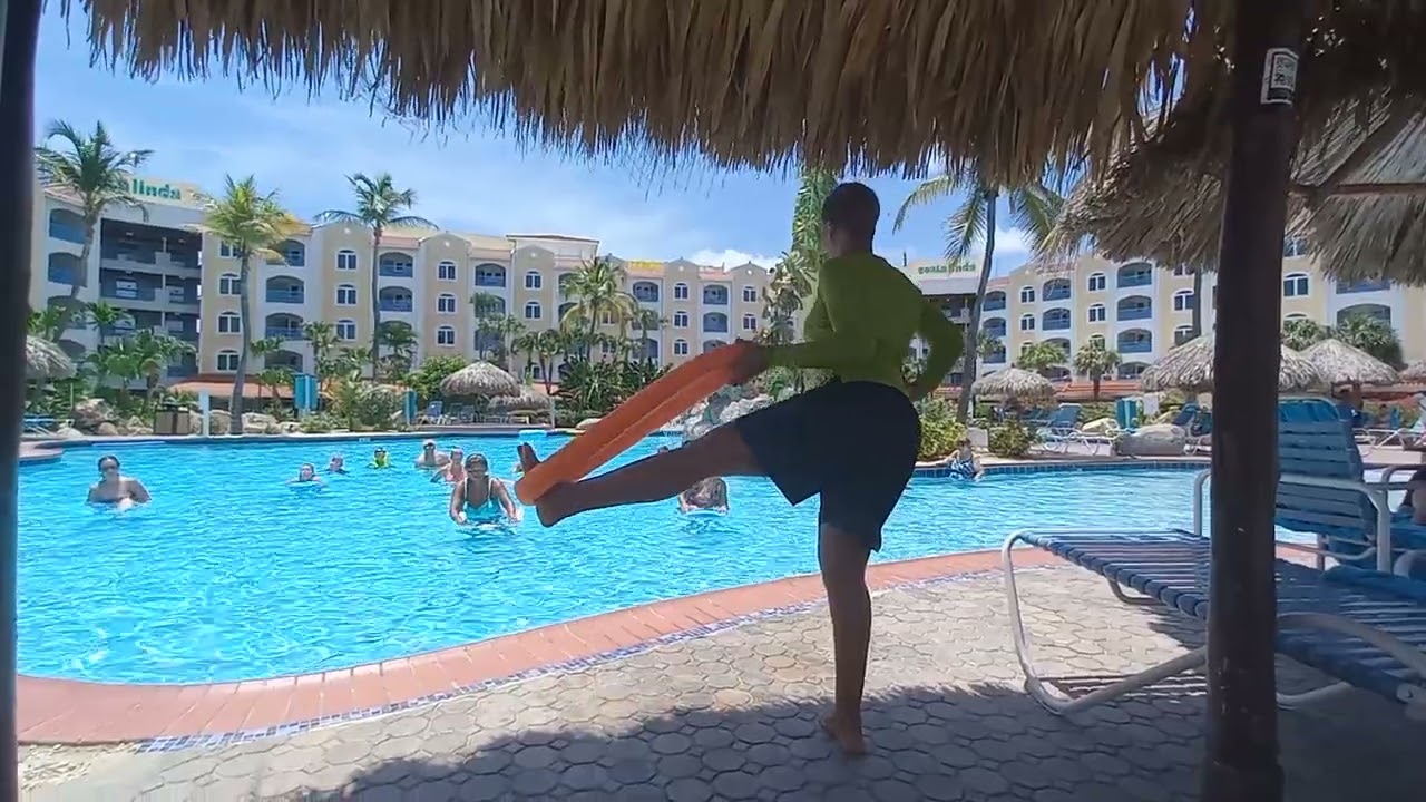 Pool Aerobics cool down - Sweet Caroline