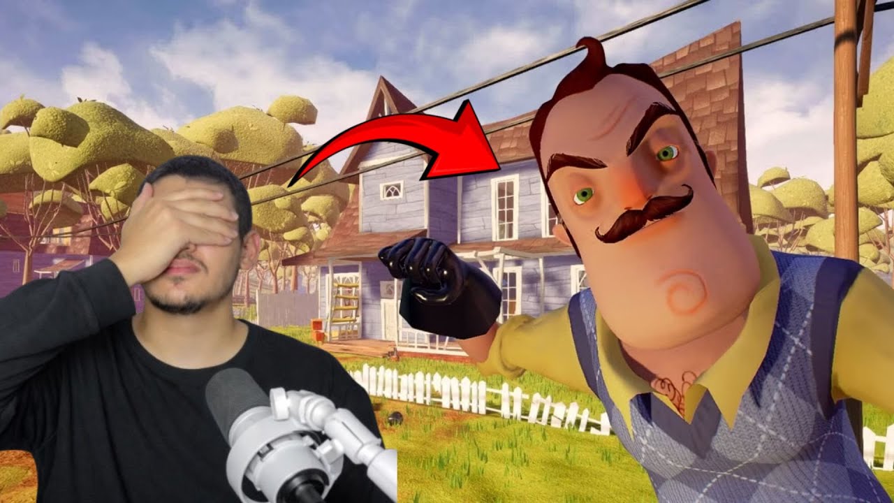 الجار النفسيه عصبني 😡 Hello Neighbor l