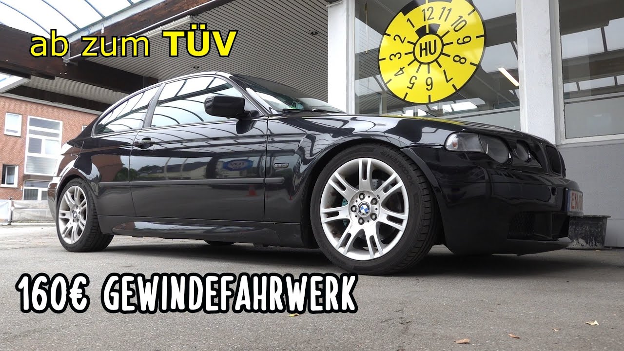 Das billigste Fahrwerk WIRD VOM TÜV GEPRÜFT!Eintragung kann so leicht sein!