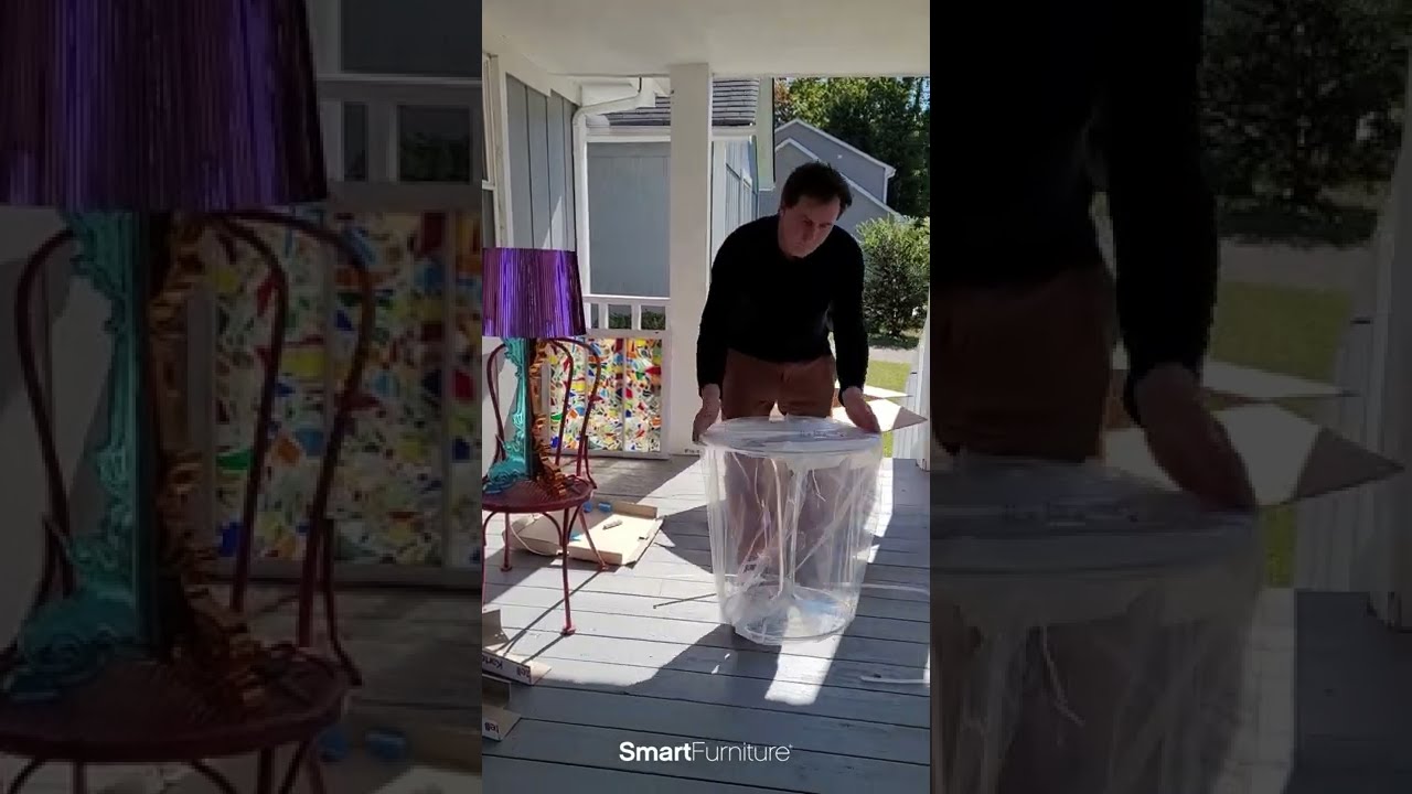 Unboxing An Invisible Side Table