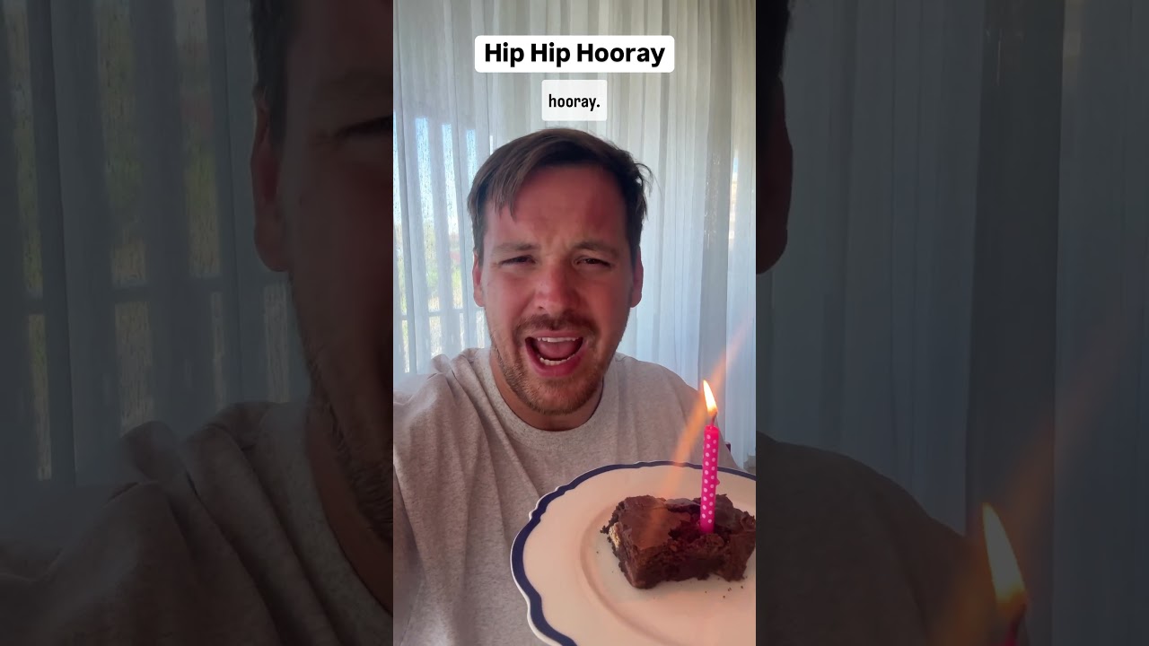 Australians Say Hip Hip Hooray After Happy Birthday! #hiphiphooray #australia #birthday