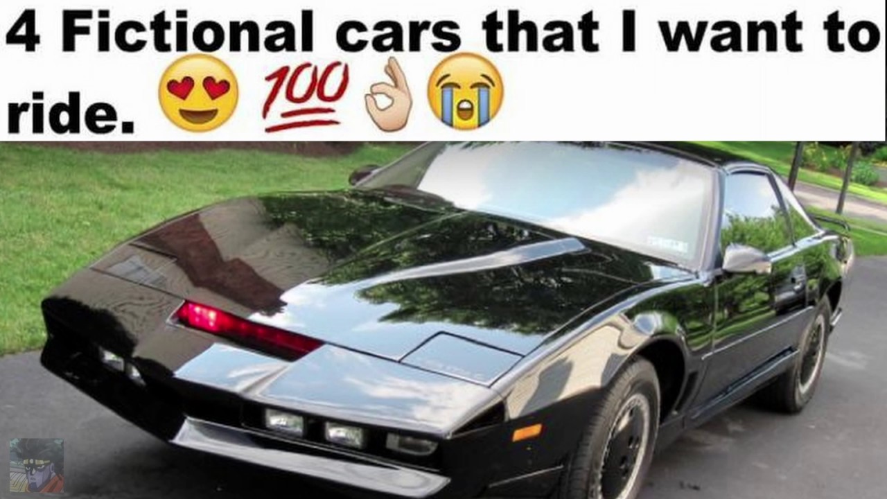 4 fictional cars that I want to ride 👅💦💦