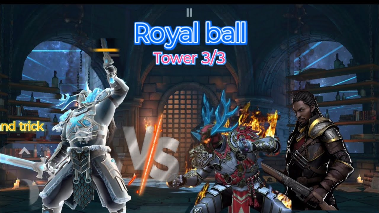 Tower 3/3 (part3) - Royal ball - Legionary Tower - menace of the swamps #gaming #shadowfight3 #yt