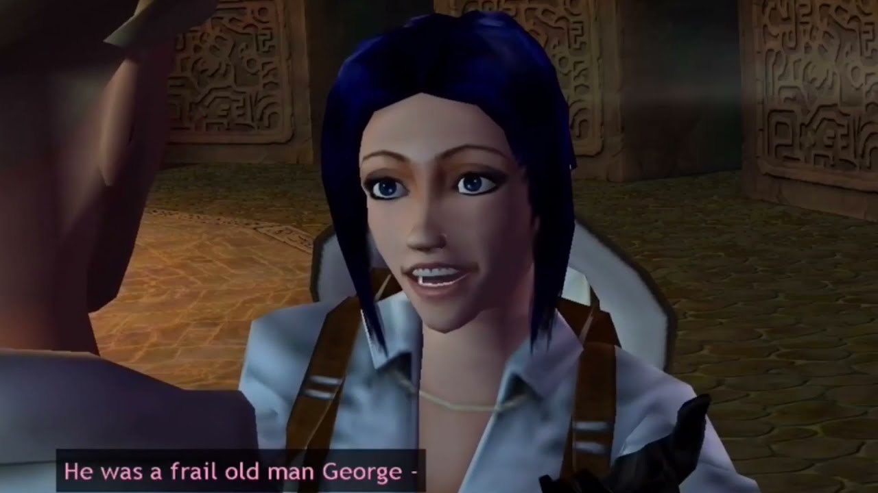 Nico and George flirting their way through &ldquo;Broken Sword: The Sleeping Dragon&rdquo;