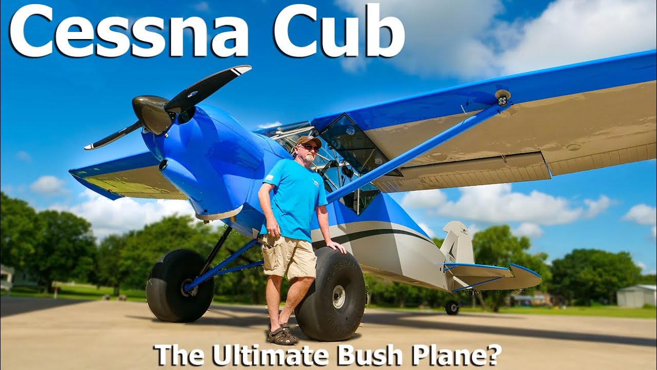 Cessna Cub — лучший самолёт для полётов в Буше? — Полёт