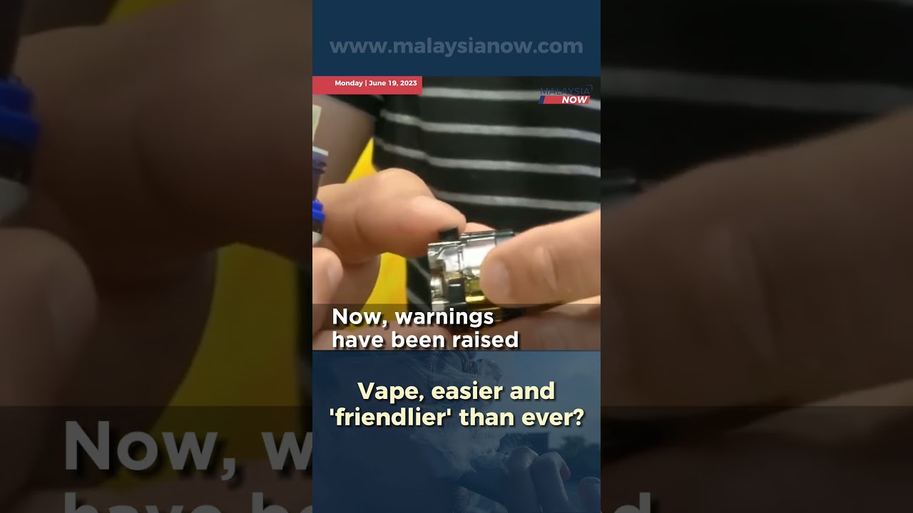 Vape, easier and 'friendlier' than ever? | 19 June 2023 #berita #news #shorts