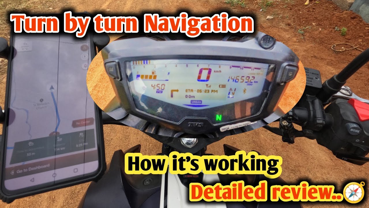 Riding with Navigation: TVS Apache RTR 160 4V Turn-by-Turn Feature | First Time Bluetooth Login