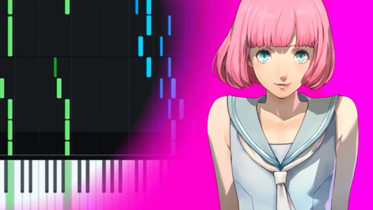 【Catherine: Full Body】Sorrow ~ Rin's Theme Synthesia + Sheet Music
