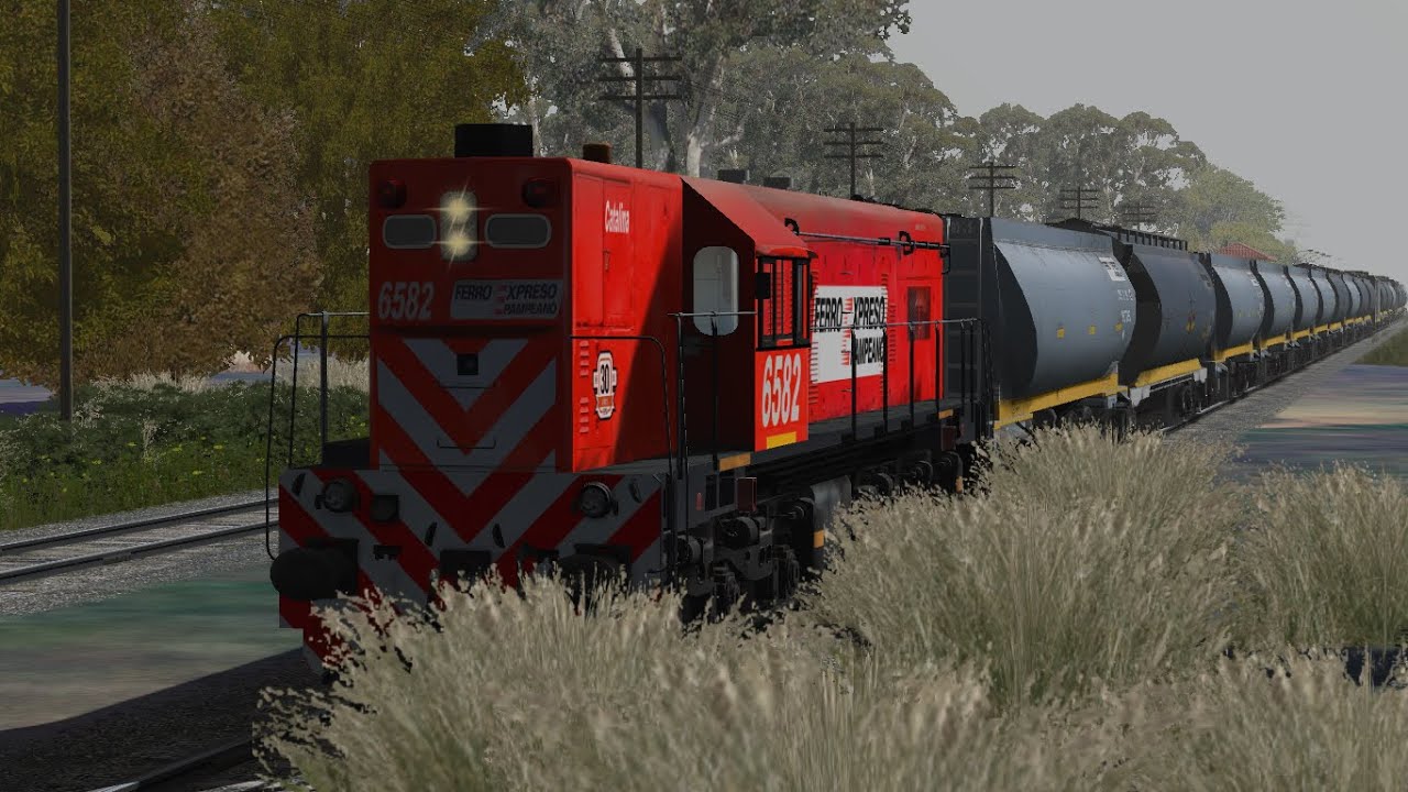EMD GR12W 6582 FEPSA - HACIENDO RECAMBIO DE CORTES - OPEN RAILS