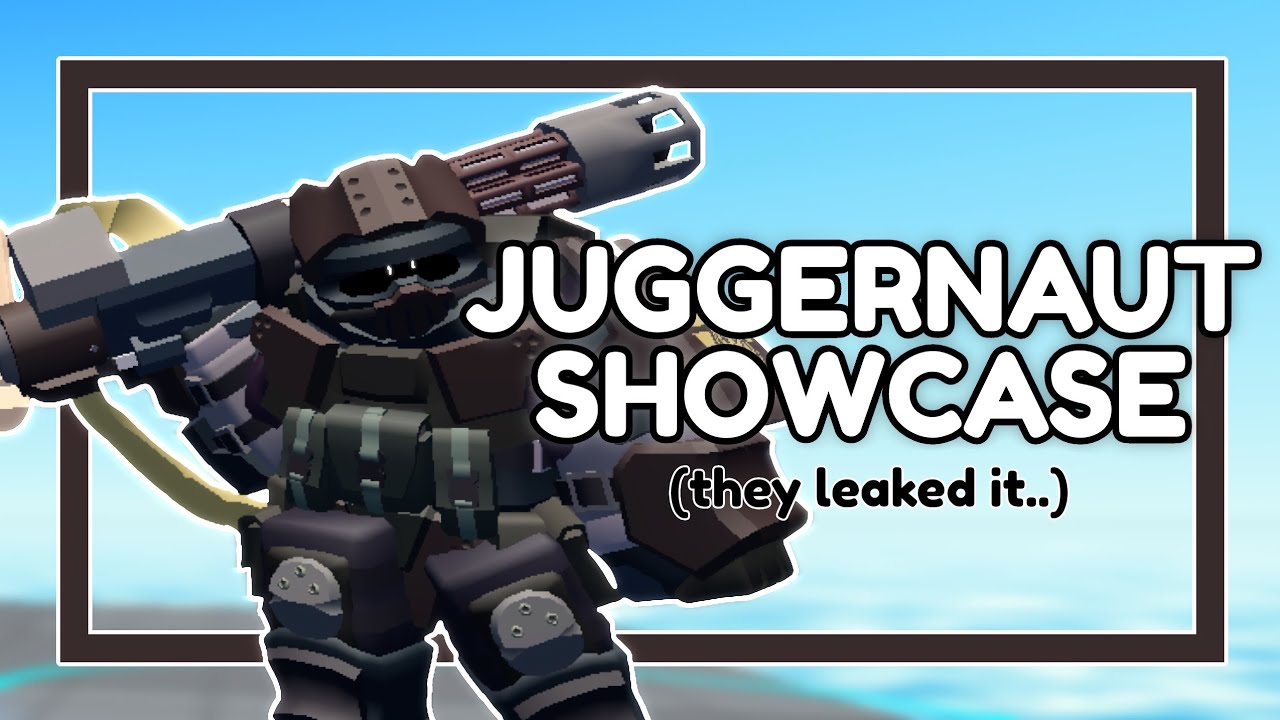 TDS JUGGERNAUT SHOWCASE | Roblox Tower Defense Simulator