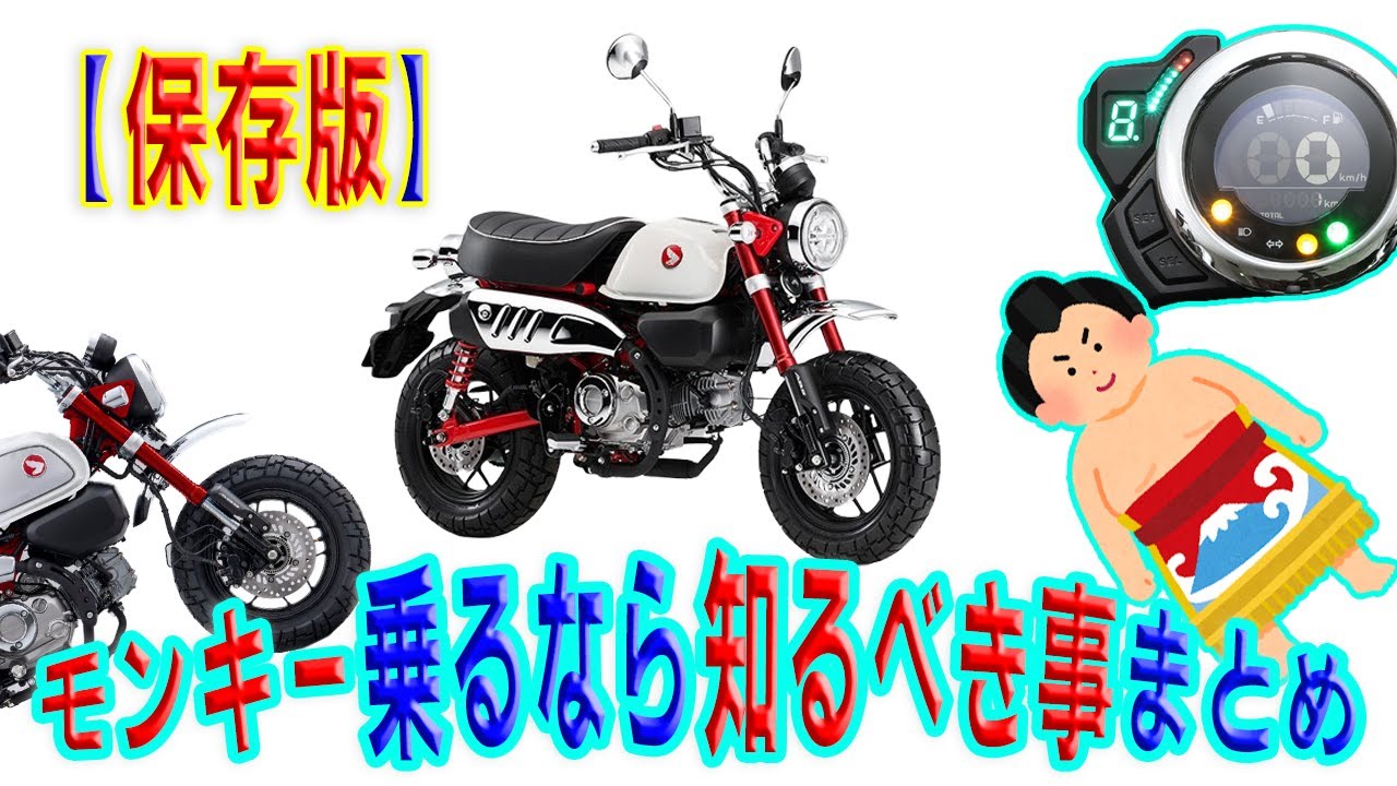 【良すぎる!】モンキー乗るなら知るべきすべての事