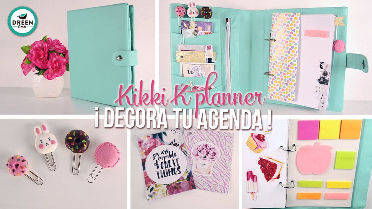 Decora tu agenda / Ideas y DIY fáciles  | DREEN