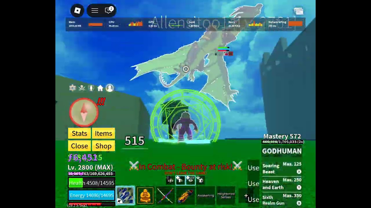 Dragon spammer vs buddha spammer