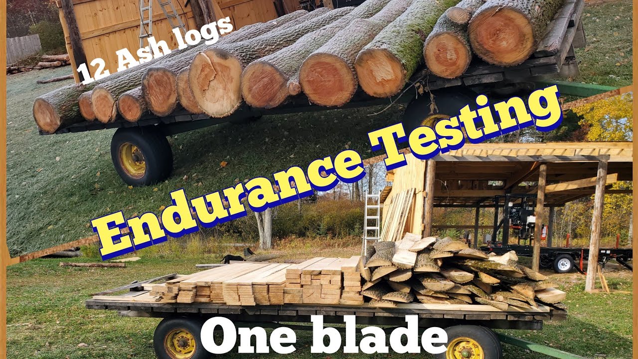 Sawmill bandsaw blade testing, Kenne-Saw endurance