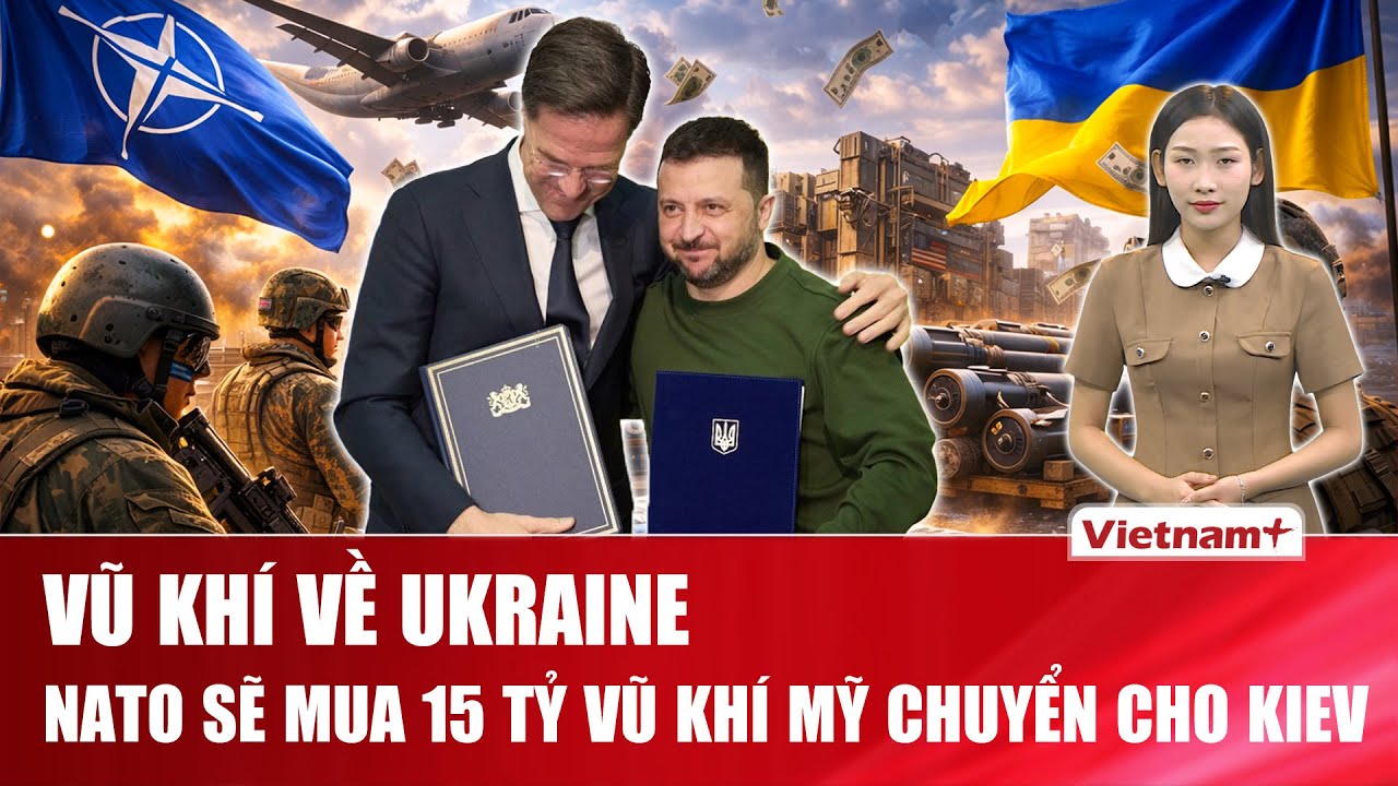 Thời sự Quốc tế tối 4/2: NATO “nổ” bom tấn, tuyên bố mua 15 tỷ USD vũ khí Mỹ chuyển cho Ukraine