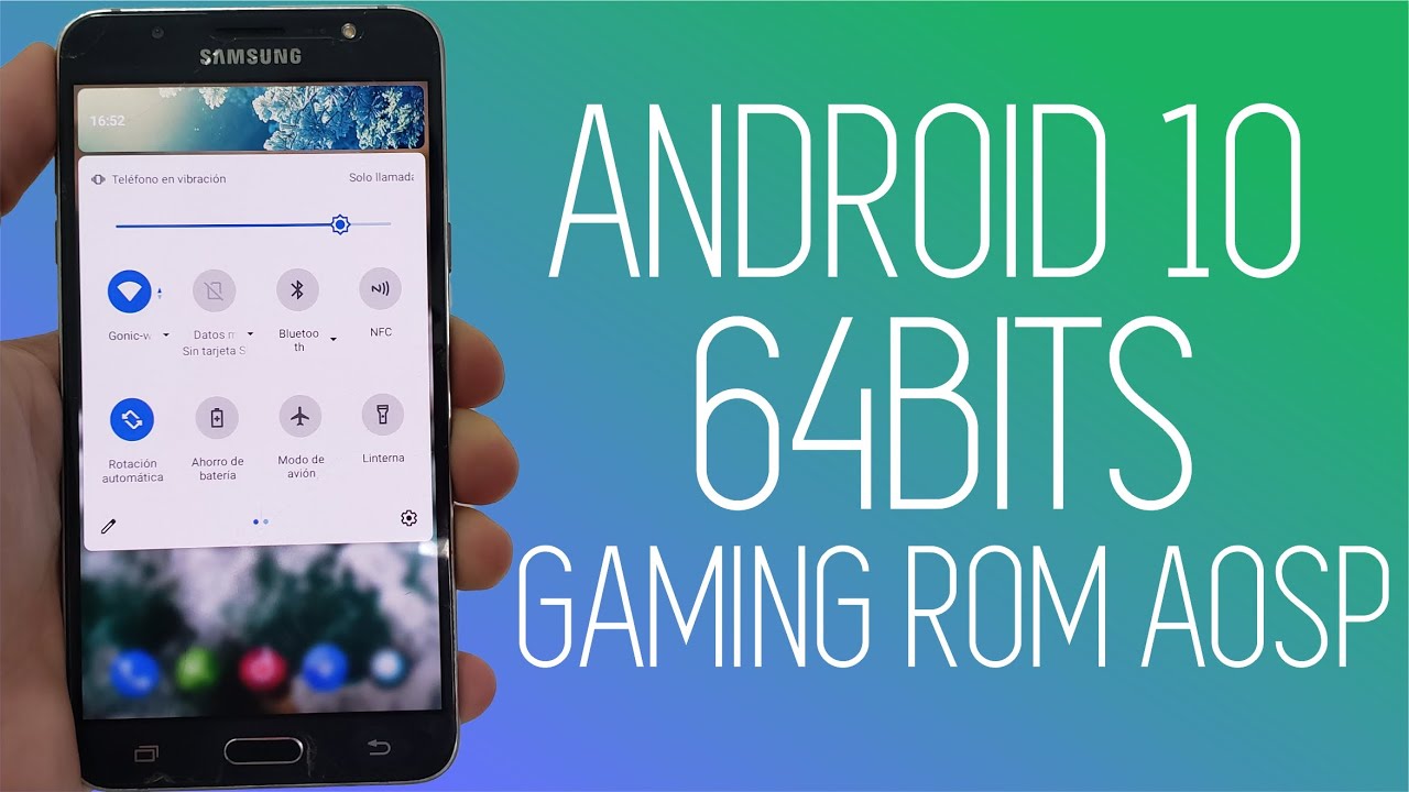 INSTALA 64BITS EN TU J7 2016, PRO, NEO, J5Pro, J6, A3 2017 - crDroid ROM ANDROID 10 - GENSHIN IMPACT