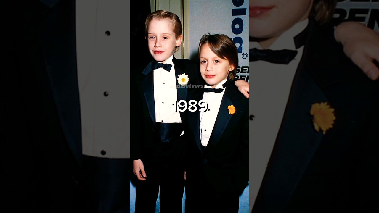 Macaulay Culkin and Kieran Culkin evolution from 1987 to 2020😔#shorts #macaulayculkin #kiranculkin
