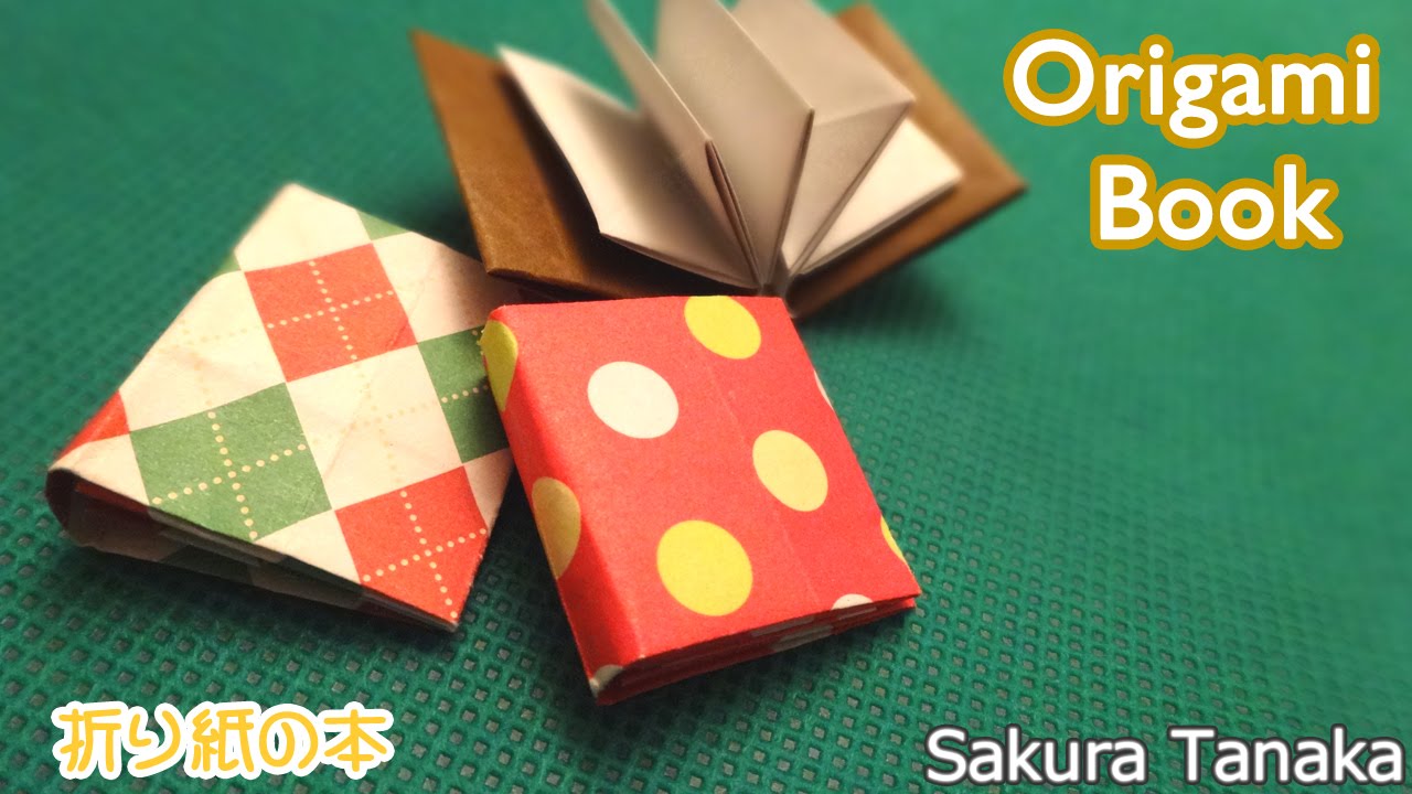 Origami Book / 折り紙 本 折り方