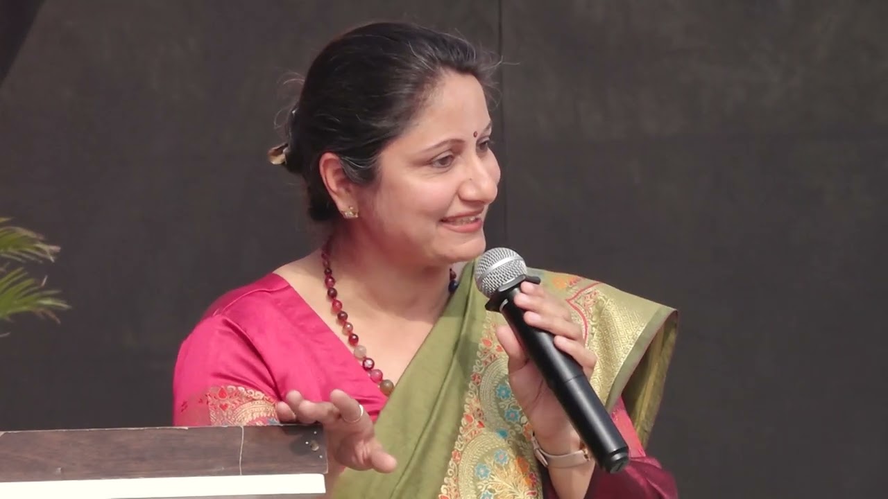 Ms. Monica Chawla..the Principal of St Joseph&rsquo;s..sharing the Vision and Achievements of the School