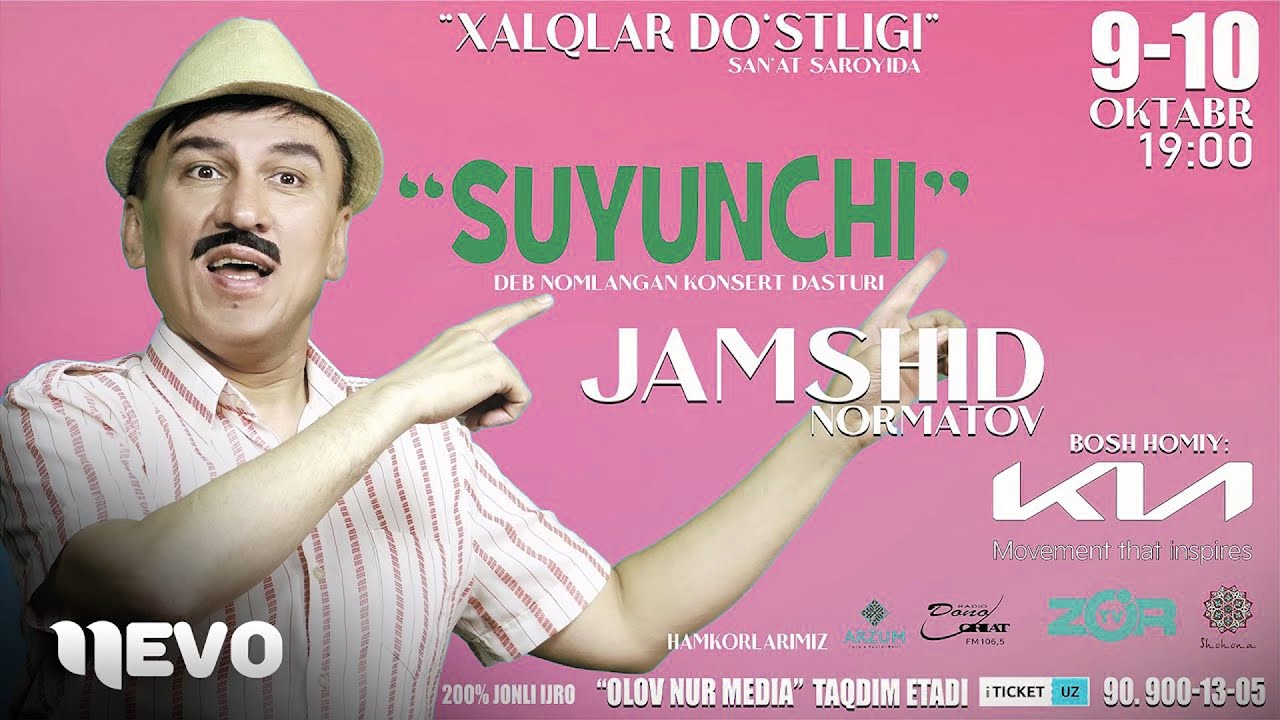 Jamshidbek Normatov - Suyunchi nomli konsert dasturi 2024-yil