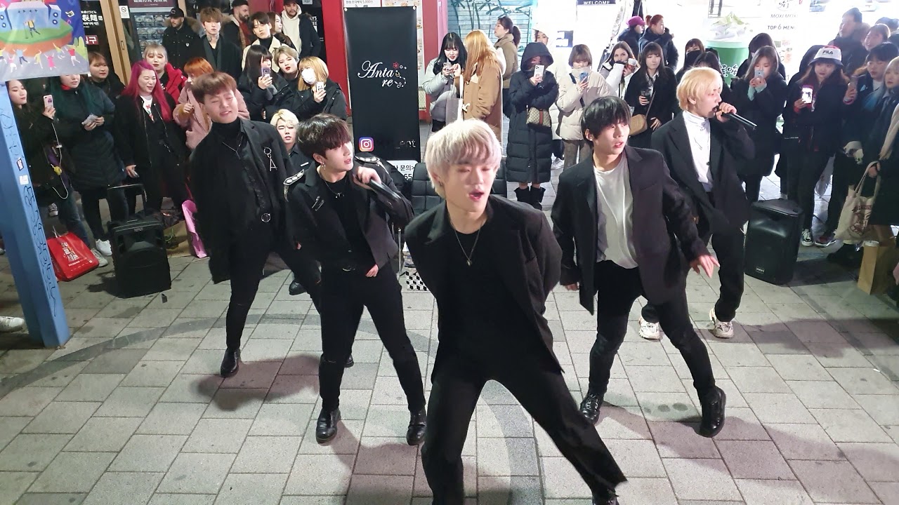 안타레스(Antares-킹덤즈(Kingdoms))/ Baby Good Night(잘자요 굿나잇) - B1A4 20191208 홍대버스킹