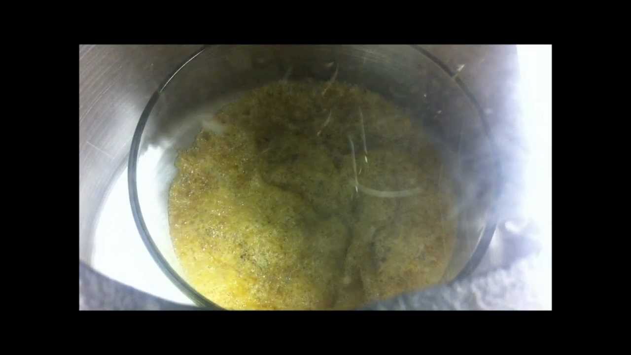 Larry OG Kush BHO Vacuum Purging