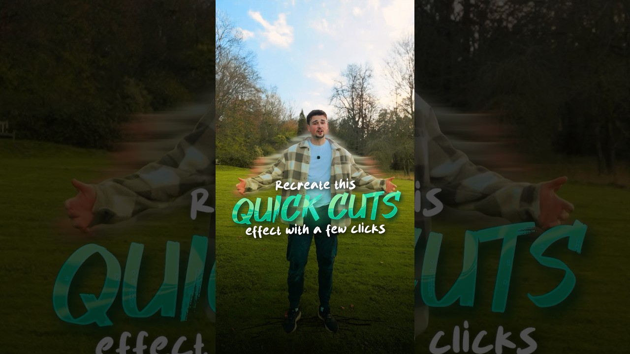 How to film viral quick-cut movement shots ⚡🎬