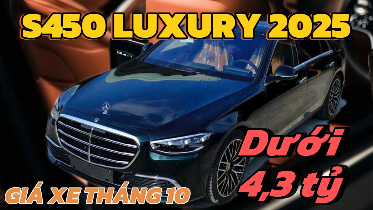 Giá Xe Đặc Biệt Mercedes S450 4MATIC Luxury 2025 Tháng 10 | Giảm Tiền Mặt Hơn 800 Triệu | Hưng Mẹc