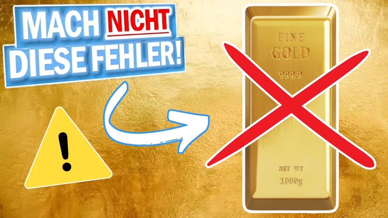 GOLD kaufen: ❌ Vermeide diese 5 Fehler! ❌