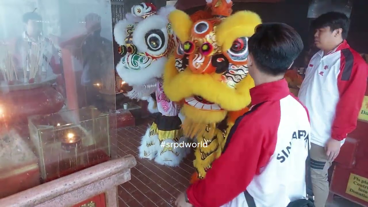 14th Genting World Lion Dance Championship / Praying - SG Yiwei Team