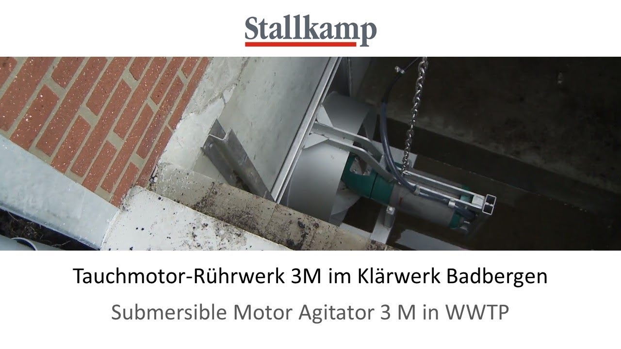 Rührwerkstechnik im Stall / Agitator technology in animal farming